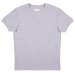 Bram’s Fruit Heavy Rib T-shirt Grijs