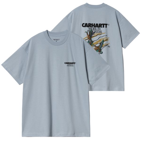 Carhartt Ducks T-shirt Licht Blauw