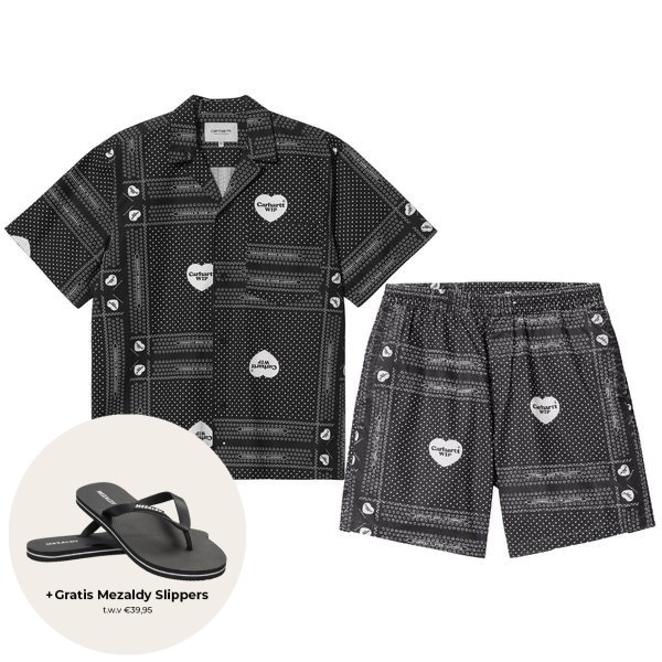 Carhartt Heart Bandana Zomerset Zwart