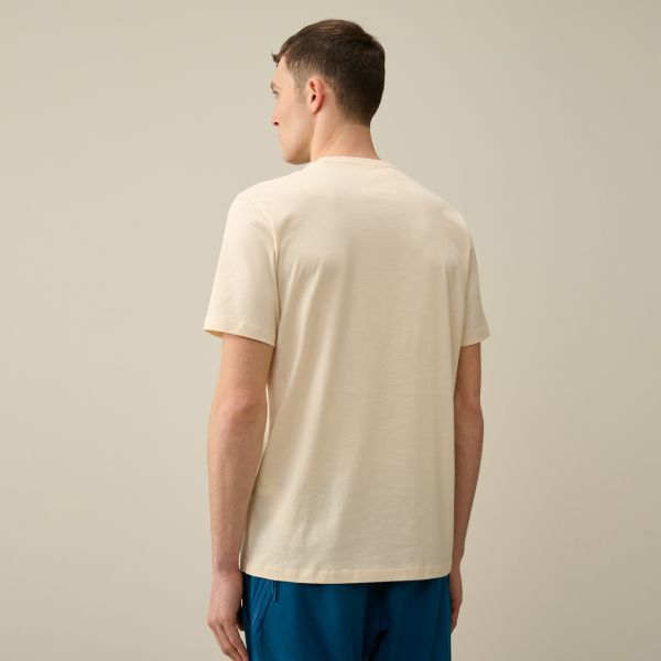 CP Company Label T-shirt Beige