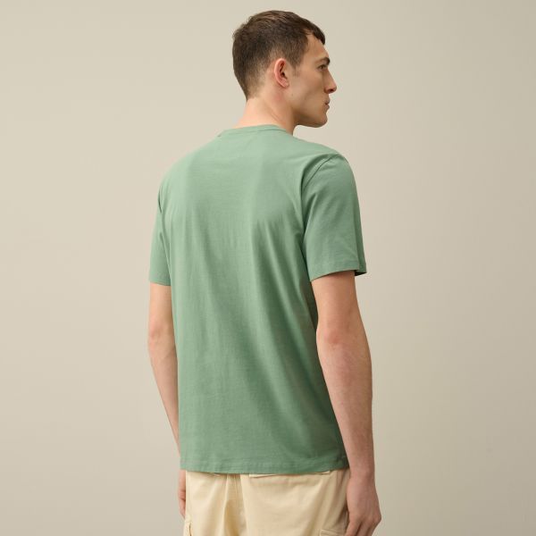 CP Company Label T-shirt Groen