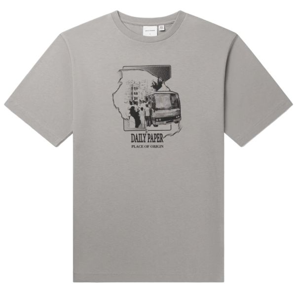 Daily Paper Place of Origin T-shirt Grijs