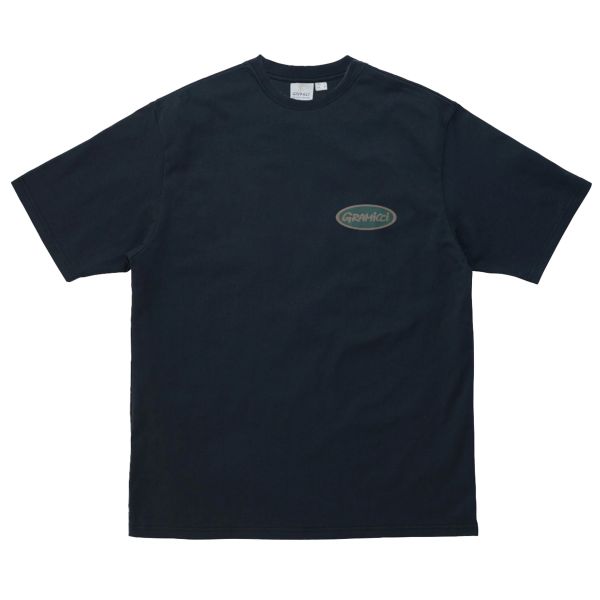 Gramicci Oval T-shirt Zwart