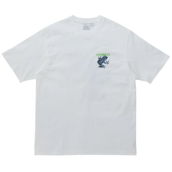 Gramicci Sticky Frog T-shirt Wit