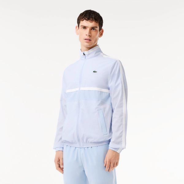 Lacoste X Novak Djokovic Trainingspak Licht Blauw