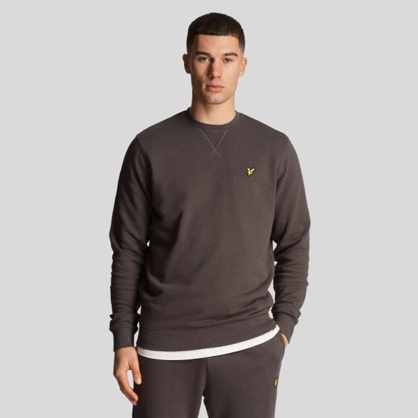 Lyle & Scott Crewneck Sweater Antraciet