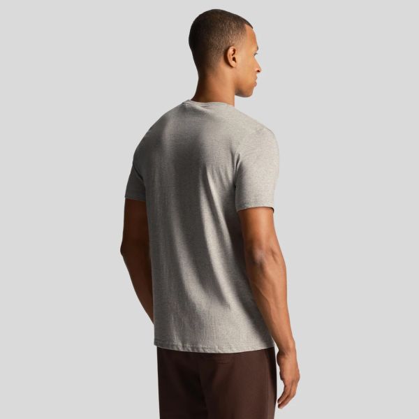 Lyle & Scott Plain T-shirt Grijs