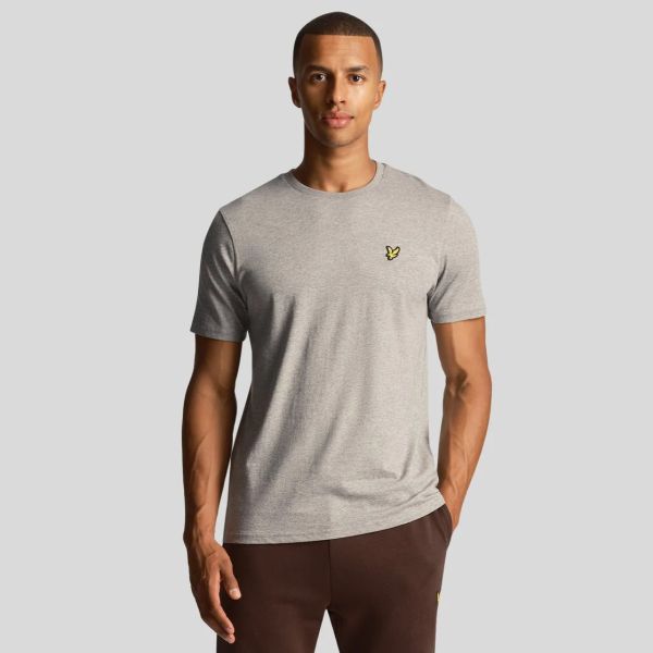 Lyle & Scott Plain T-shirt Grijs