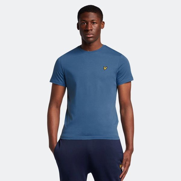 Lyle & Scott Plain T-shirt Donker Blauw