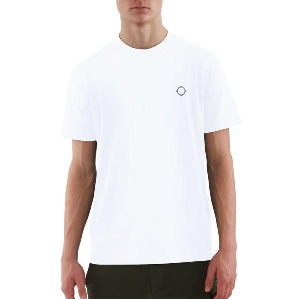 Ma.strum Oversized Back Logo T-shirt Wit
