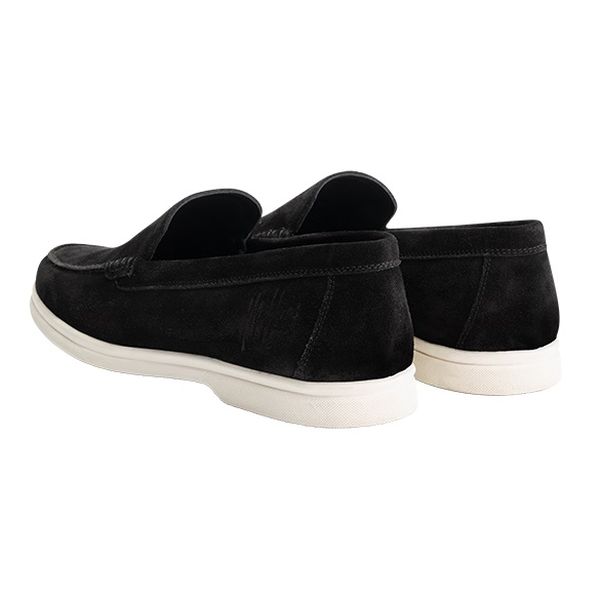 Malelions Low Top Signature Loafers Zwart