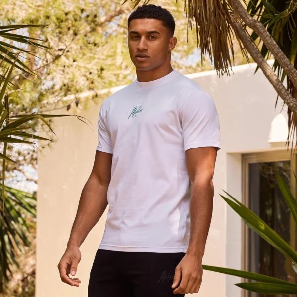 Malelions Sunset Oasis T-shirt Wit
