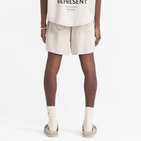 Represent Icarus Korte Broek Off White