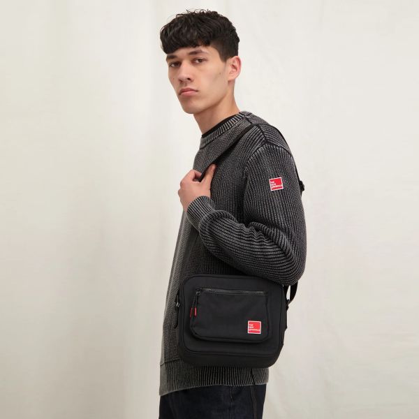 The New Originals 9 Dots Messenger Bag Zwart