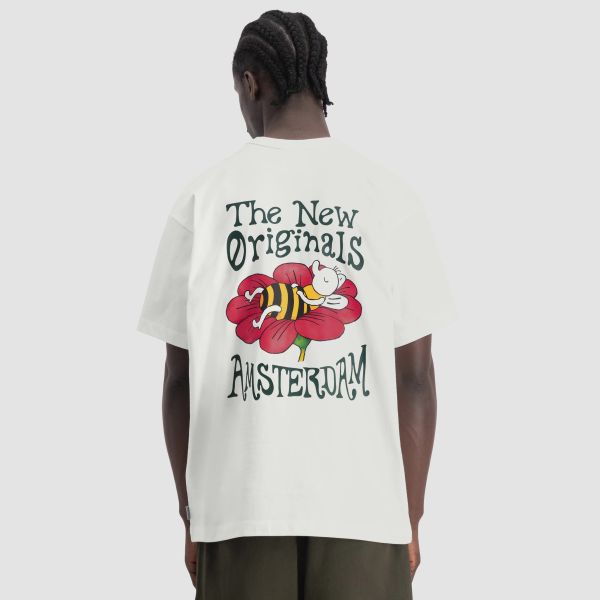 The New Originals Lazy Bee T-shirt Wit