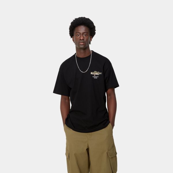 Carhartt Fish T-shirt Zwart