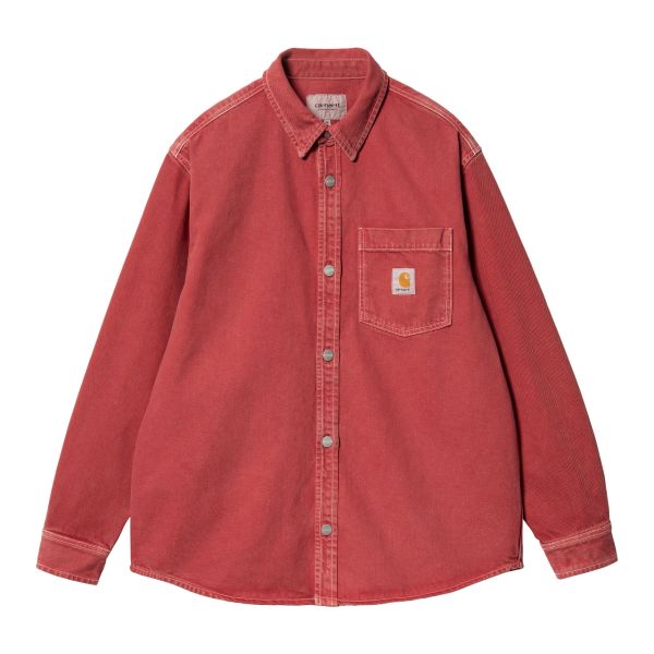 Carhartt George Overshirt Rood
