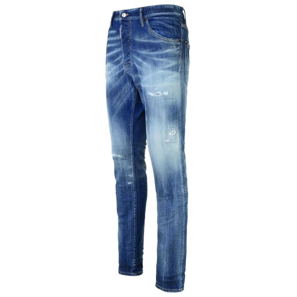 Dsquared2 Distressed Jeans Blauw