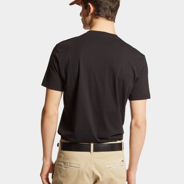 Dsquared2 Ghost Maple Leaf T-shirt Zwart