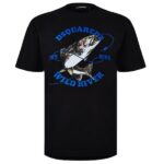 Dsquared2 Wild River T-shirt Zwart