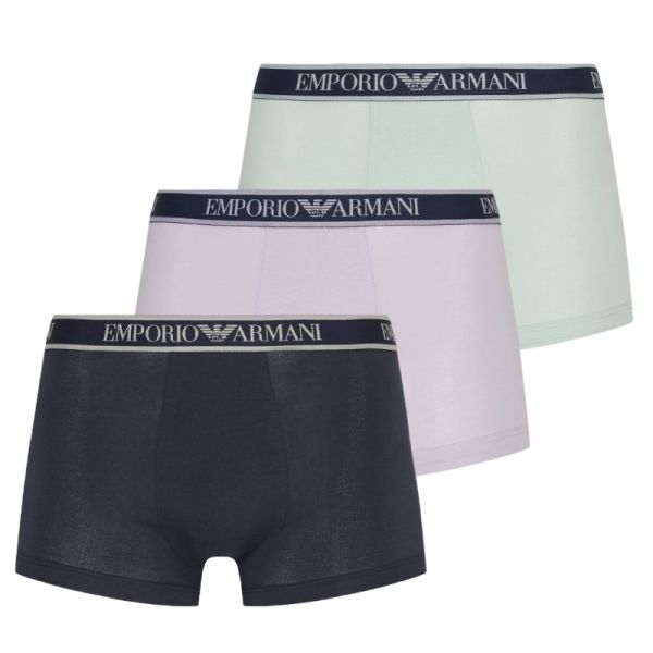 Emporio Armani Boxer 3-Pack Navy/Paars/Mint
