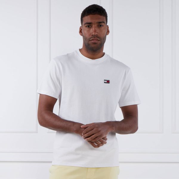 Tommy Jeans Badge T-shirt Wit