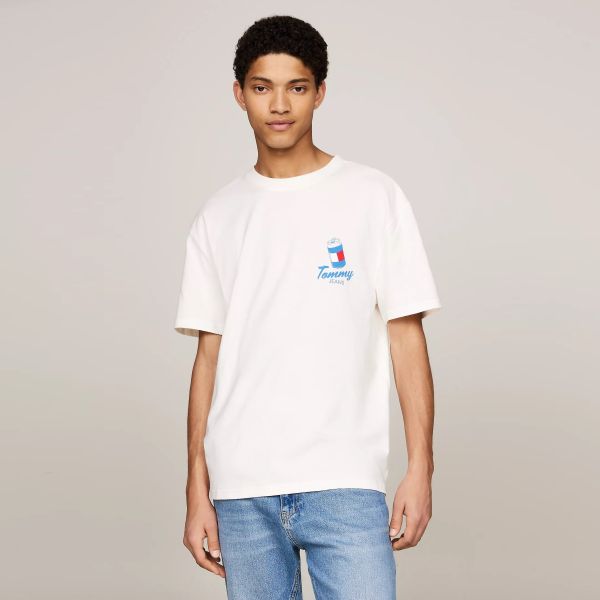 Tommy Jeans Fun Novelty 2 T-shirt Wit