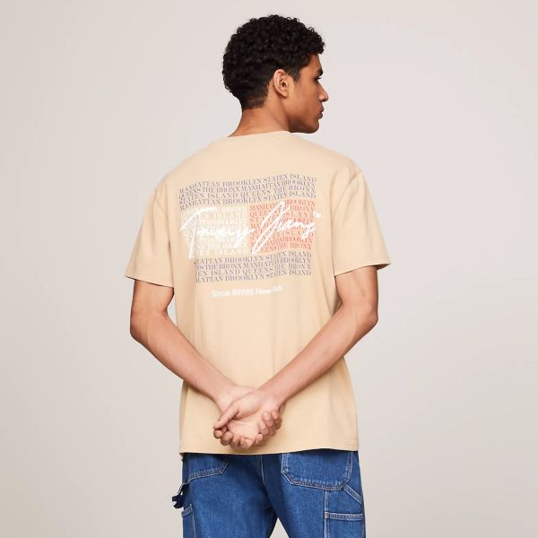 Tommy Jeans Vintage DNA T-shirt Beige