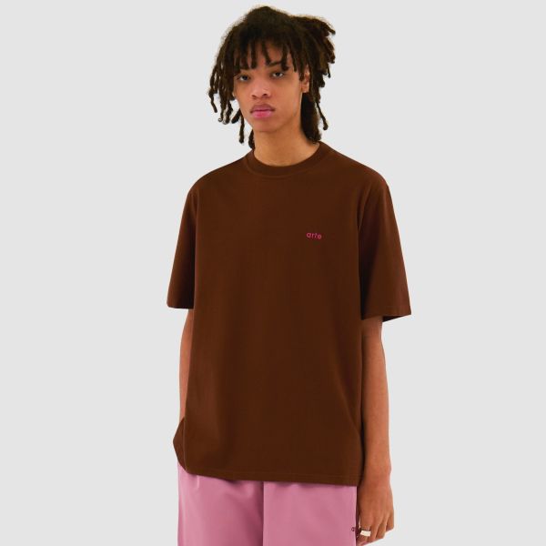 Arte Antwerp Rose T-shirt Bruin