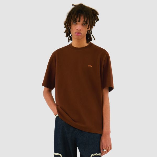 Arte Antwerp Tulip T-shirt Bruin