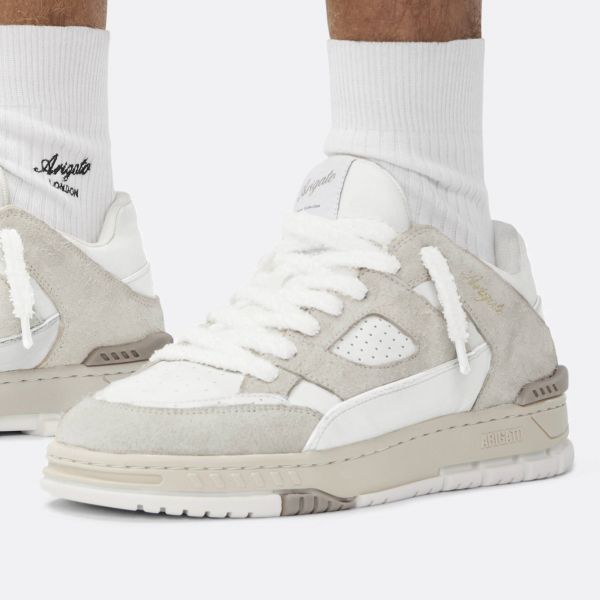 Axel Arigato Area Lo Fluffy Sneaker Wit/Beige