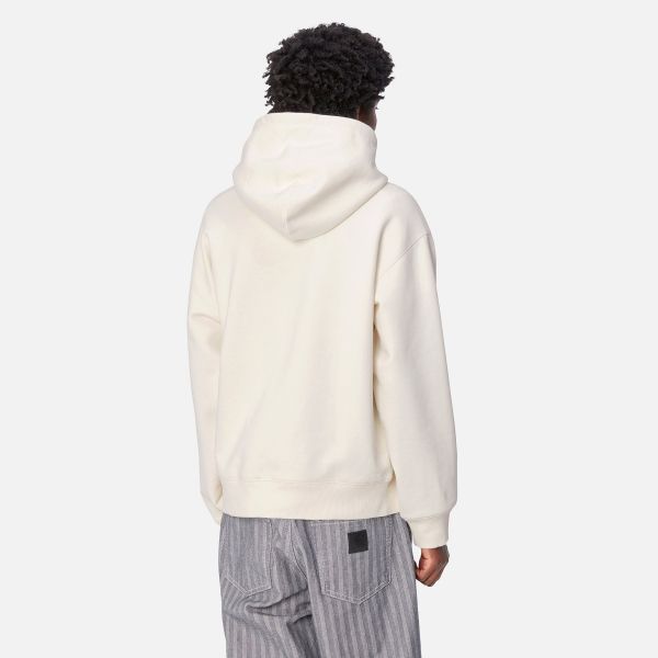 Carhartt Brown Ducks Hoodie Off White
