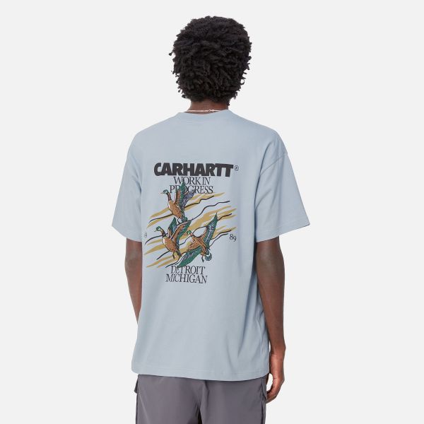 Carhartt Ducks T-shirt Licht Blauw