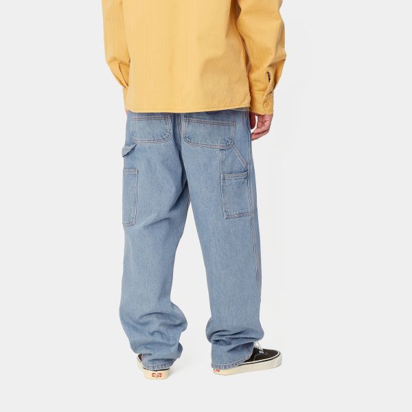Carhartt Single Knee Jeans Blauw