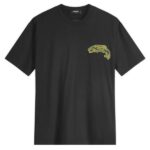 Dsquared2 Fish Logo T-shirt Zwart