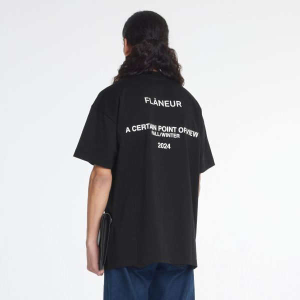 Flâneur Collection T-shirt Zwart