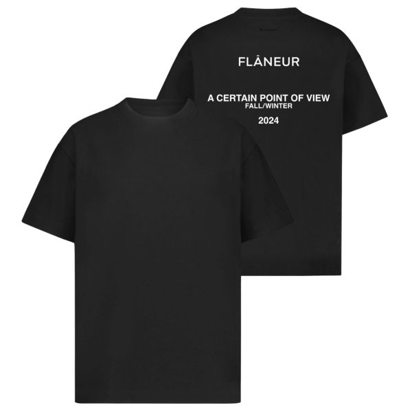 Flâneur Collection T-shirt Zwart