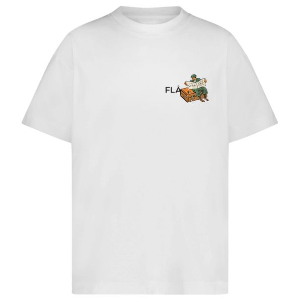 Flâneur Traveler T-shirt Wit