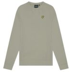Lyle & Scott Crewneck Sweater Licht Groen