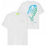 New Amsterdam Surf Association Teletekst T-shirt Wit
