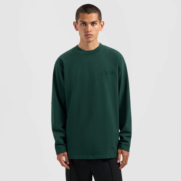 Olaf Studio Longsleeve T-shirt Donker Groen
