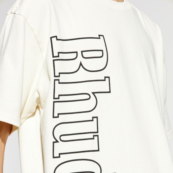 Rhude Side Logo T-shirt Off White