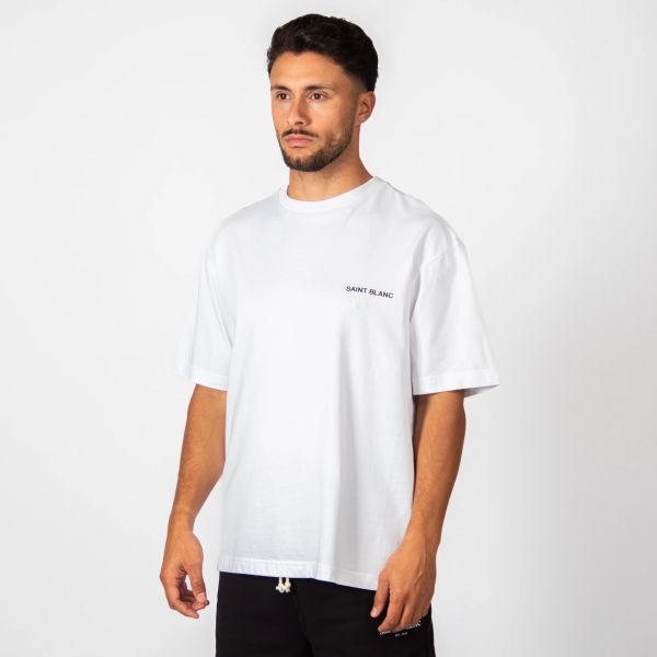 Saint Blanc Blanc T-shirt Wit