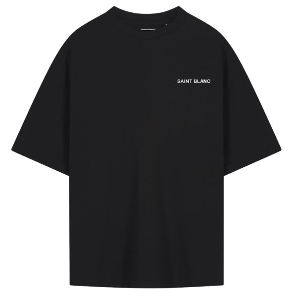Saint Blanc Blanc T-shirt Zwart