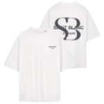 Saint Blanc Blurr T-shirt Wit