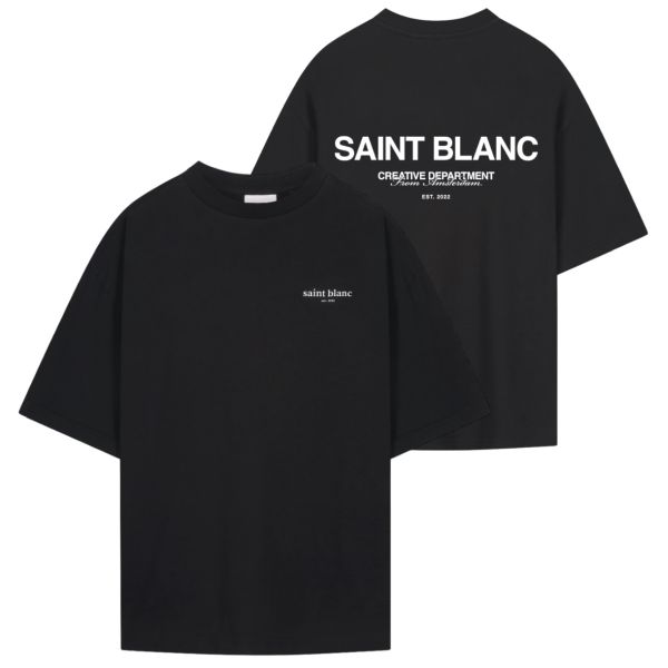 Saint Blanc No. 1 T-shirt Zwart
