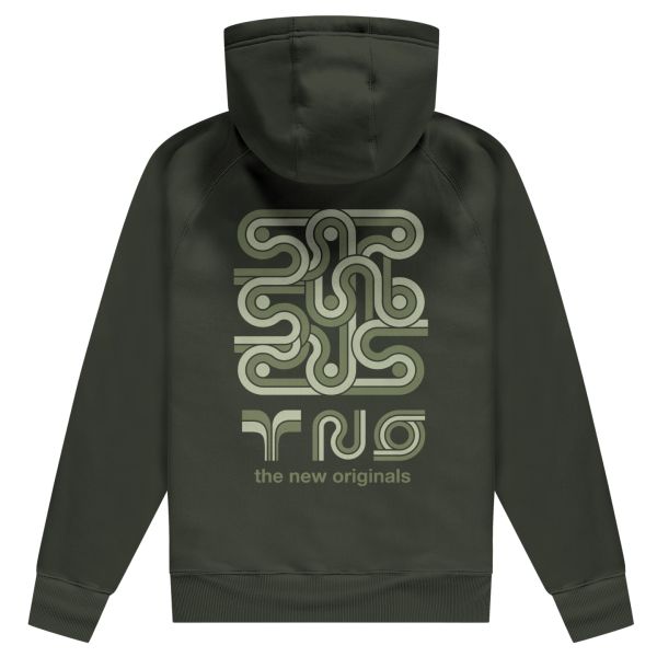 The New Originals Supergraphic Hoodie Donker Groen