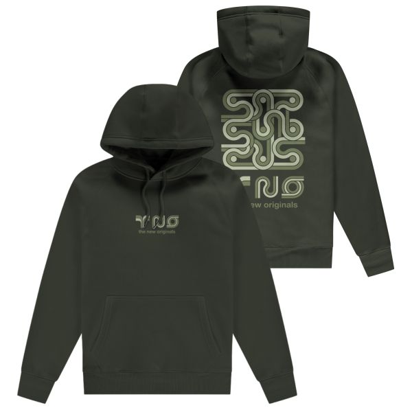 The New Originals Supergraphic Hoodie Donker Groen