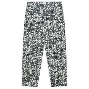 Arte Antwerp Allover Flowers Broek Zwart/Wit