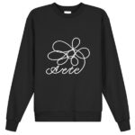 Arte Antwerp Flower Logo Sweater Zwart